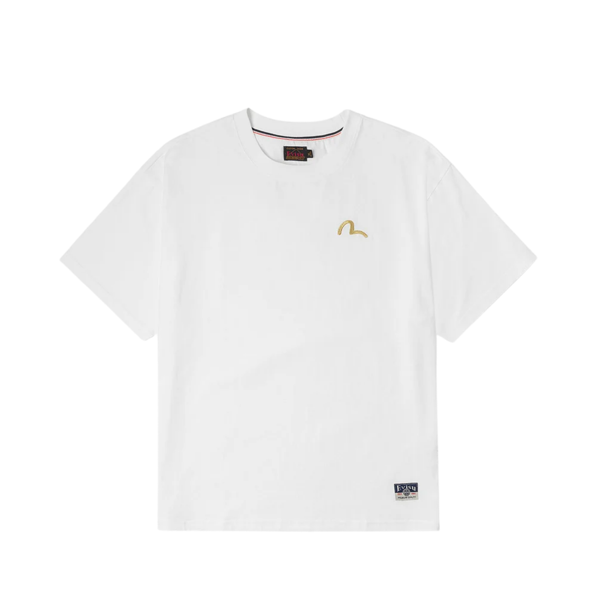 Seagull Embroidered Tee - Off White
