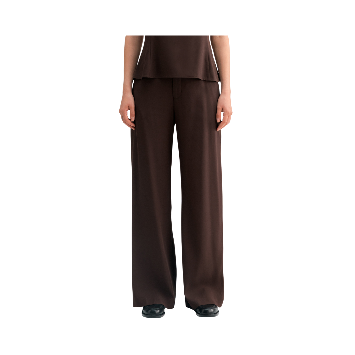 Mila Trousers - Dark Brown