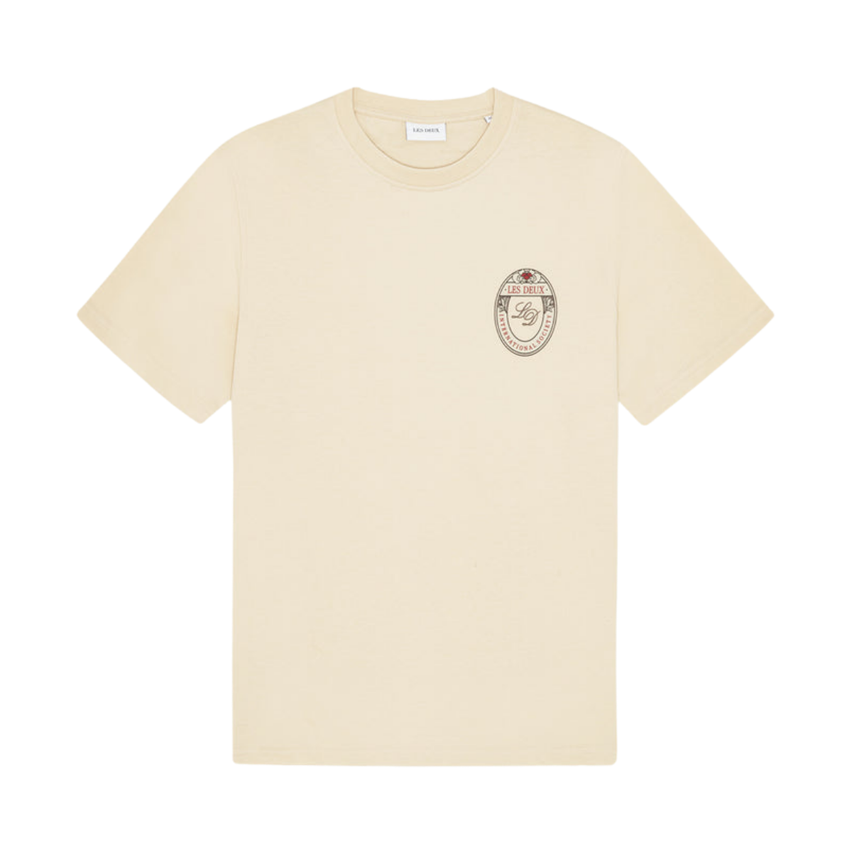 Brady Emblem T-Shirt - Oyster Gray White