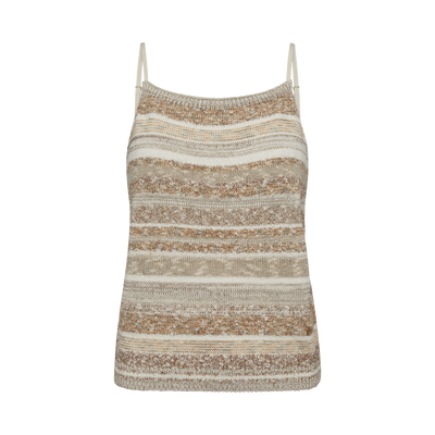 MMKya Edele Knit Top - Ecru