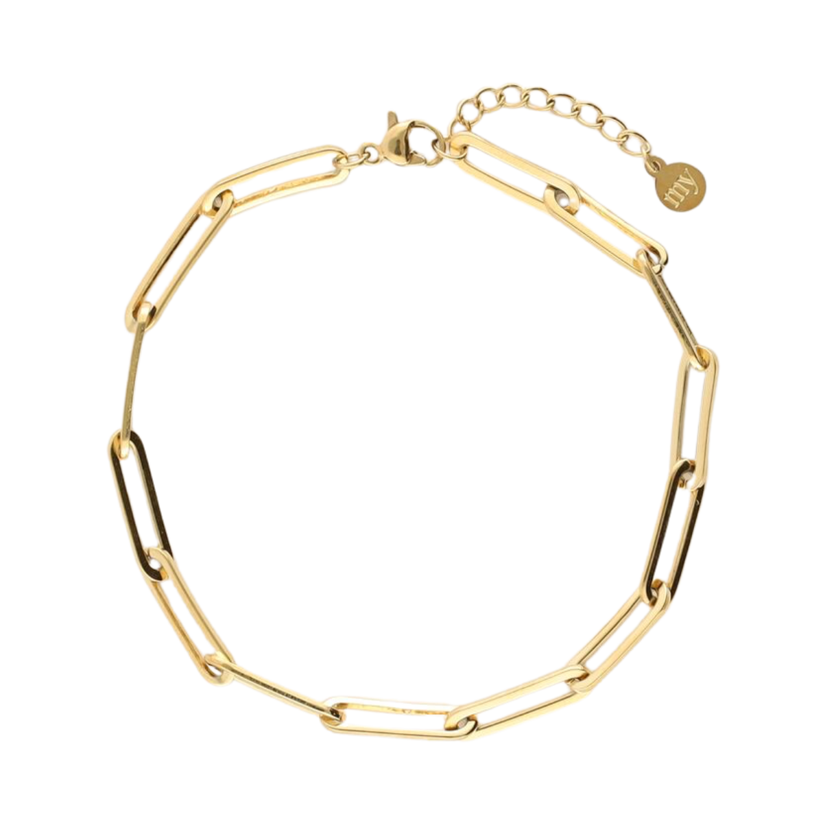 Bracelet Chain Plain - Gold