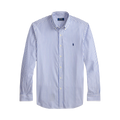 Woven Sport Shirt - White Blue