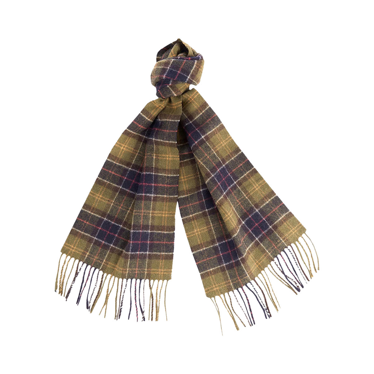 Tartan Lambswool Scarf - Multi