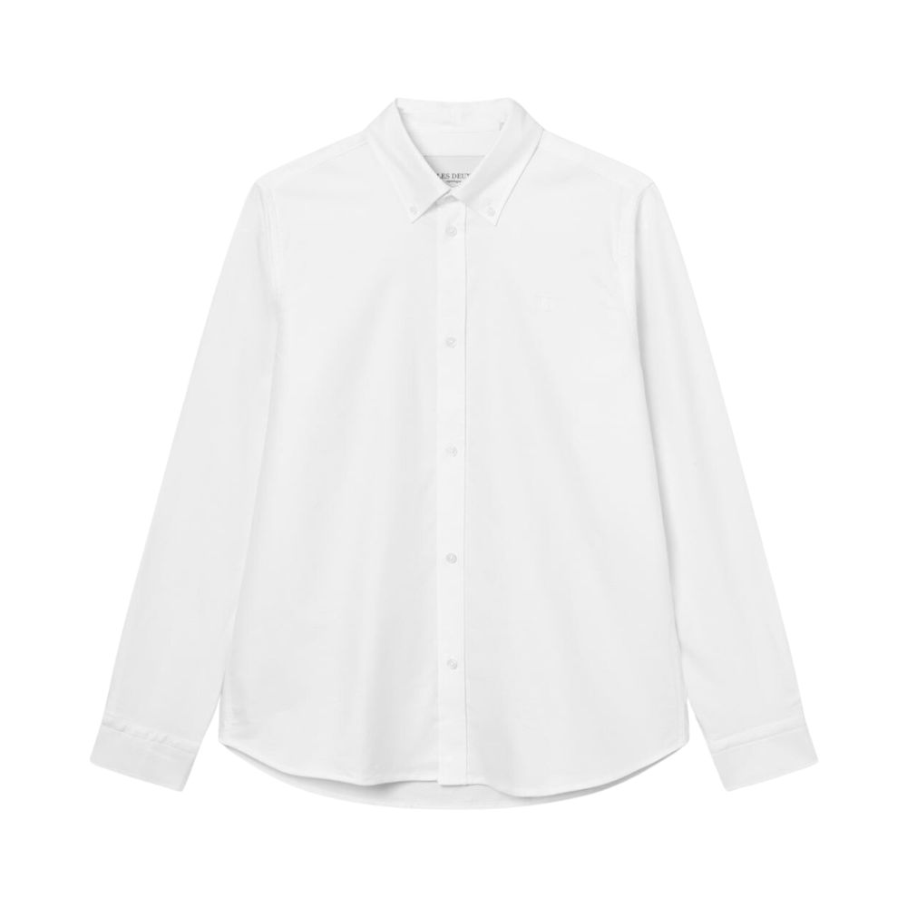 Konrad Oxford Shirt - White