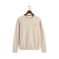 Classic Cotton C-Neck - Beige