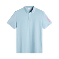 Tour Tech Pique Polo - Forget-Me-Not Melange