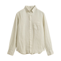 Gmnt Dyed Linen Shirt - Sand