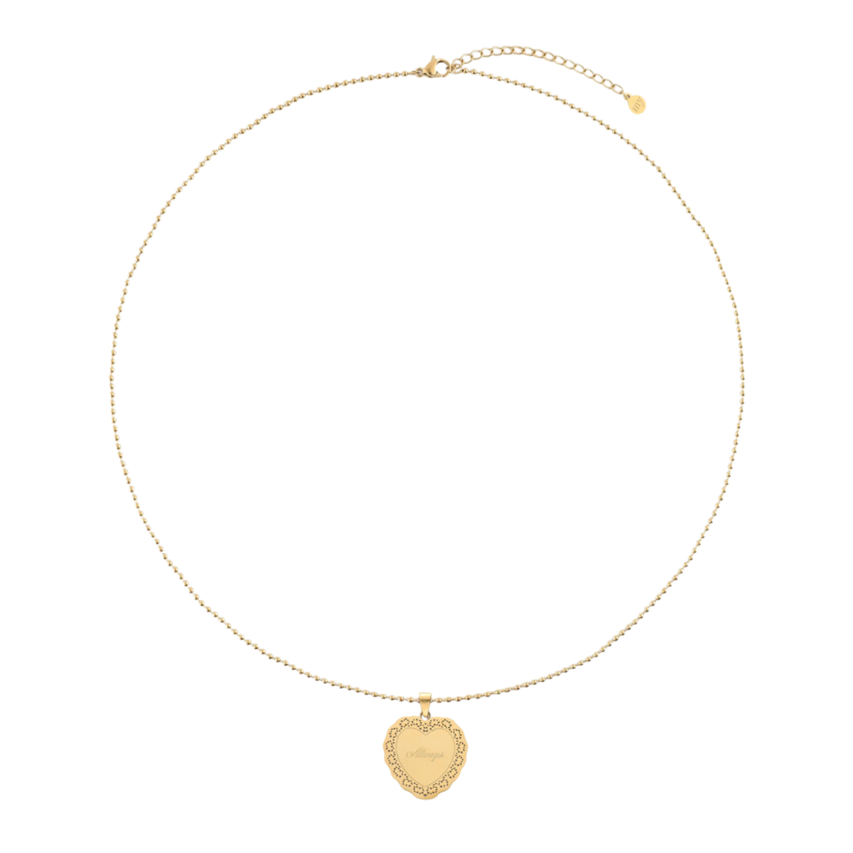 Necklace Heart Always - Gold
