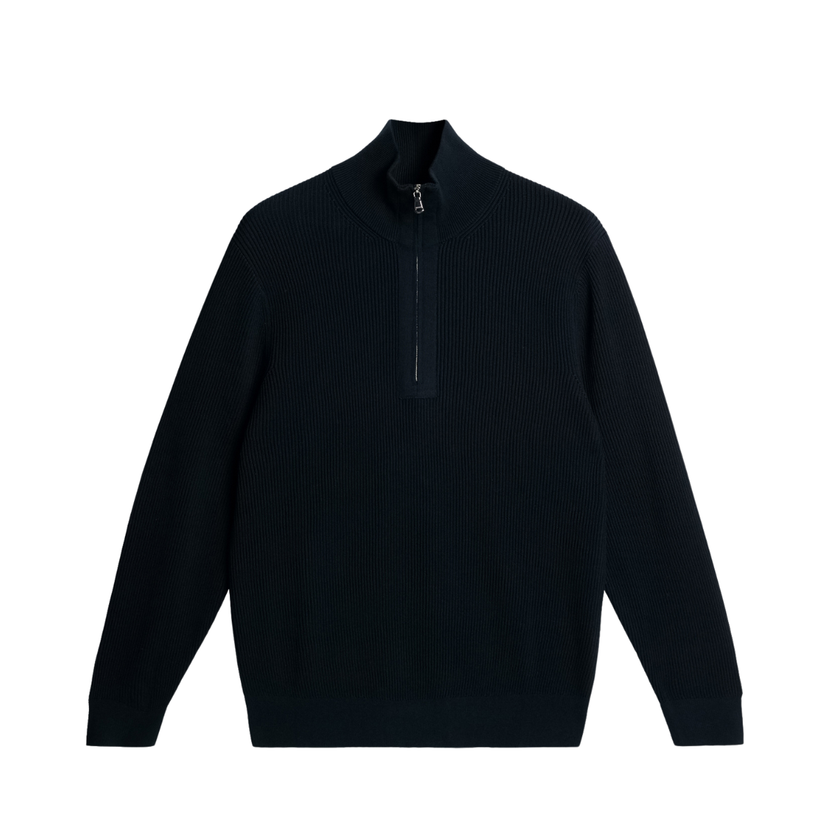 Alex Half Zip Knitted Sweater - Navy