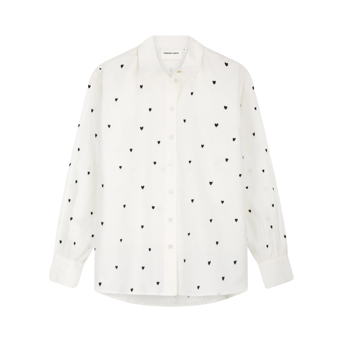 Dina Blouse - Cosy White/Black