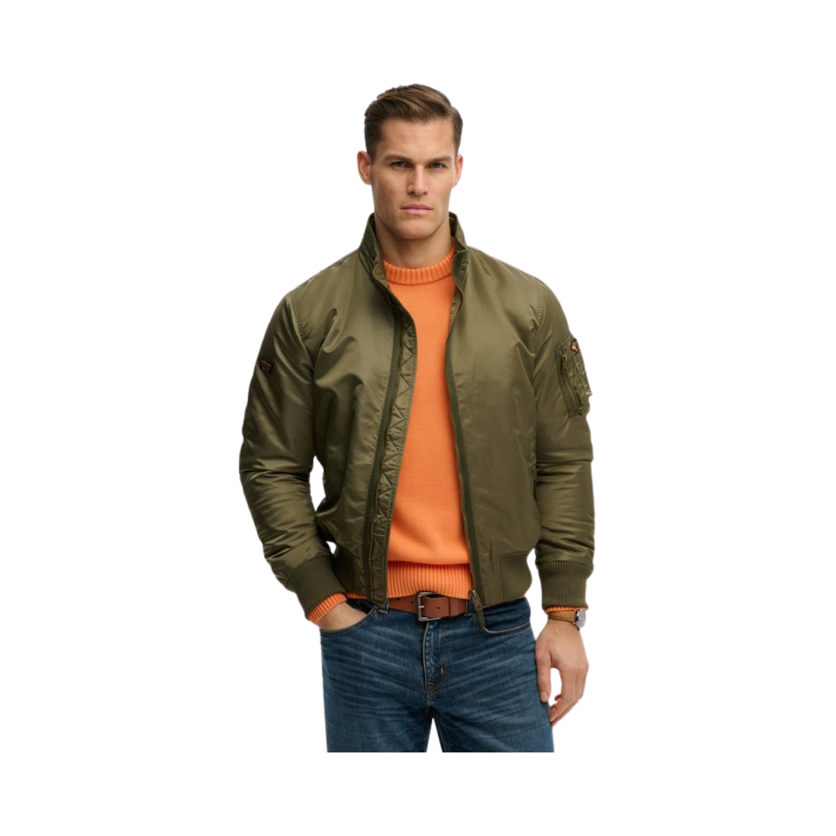 Ma1 Bomber Jkt - Olive Night Green