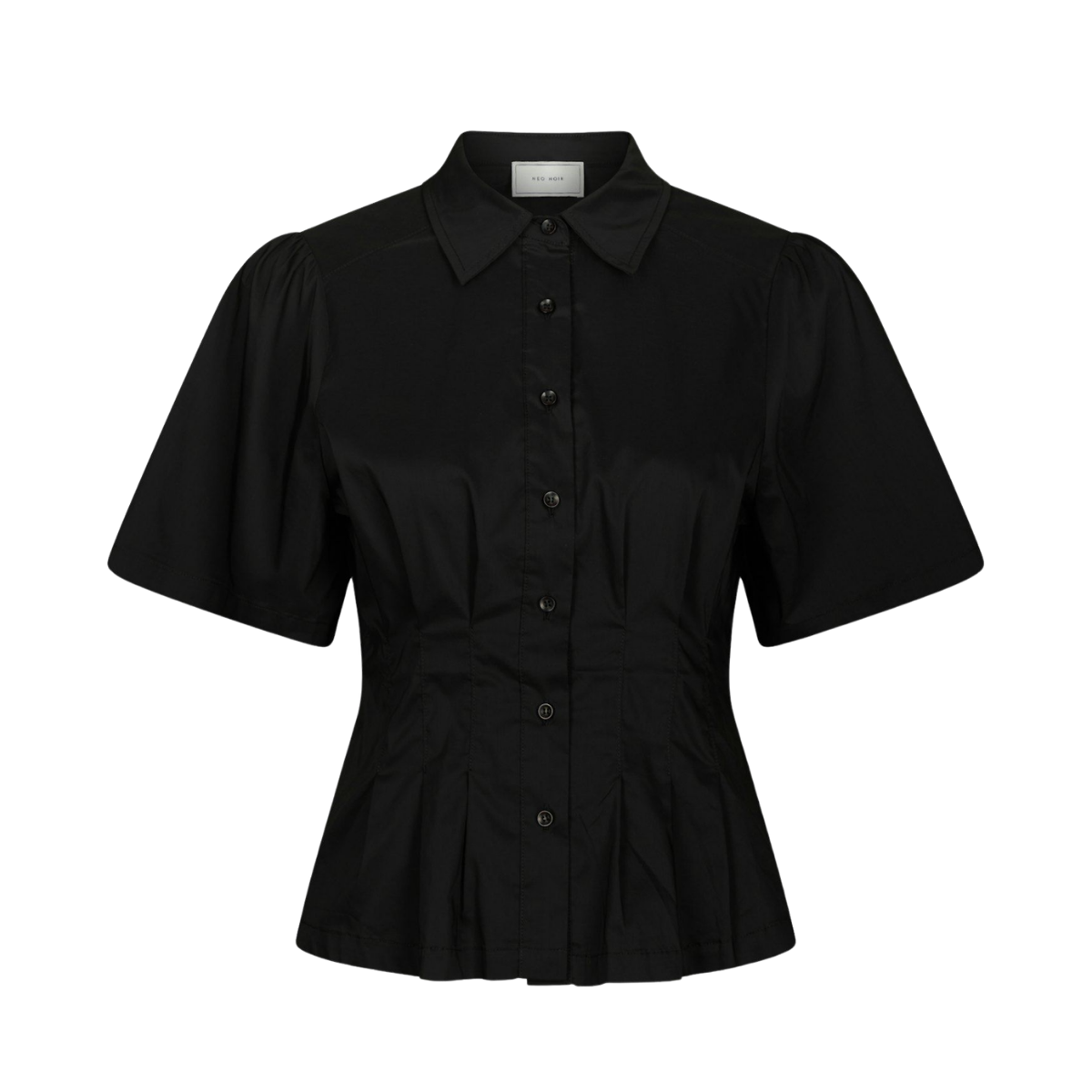 Balara Poplin Shirt - 100 Black