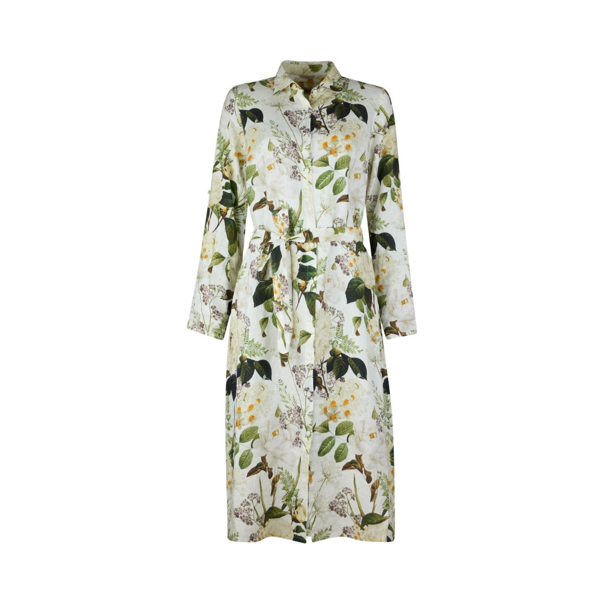 Lilly Dress - Green pattern