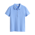 Slim Shield SS Pique Polo - 424 Hydrangea Blue