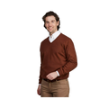 Geelong Knitted Sweater - Brown