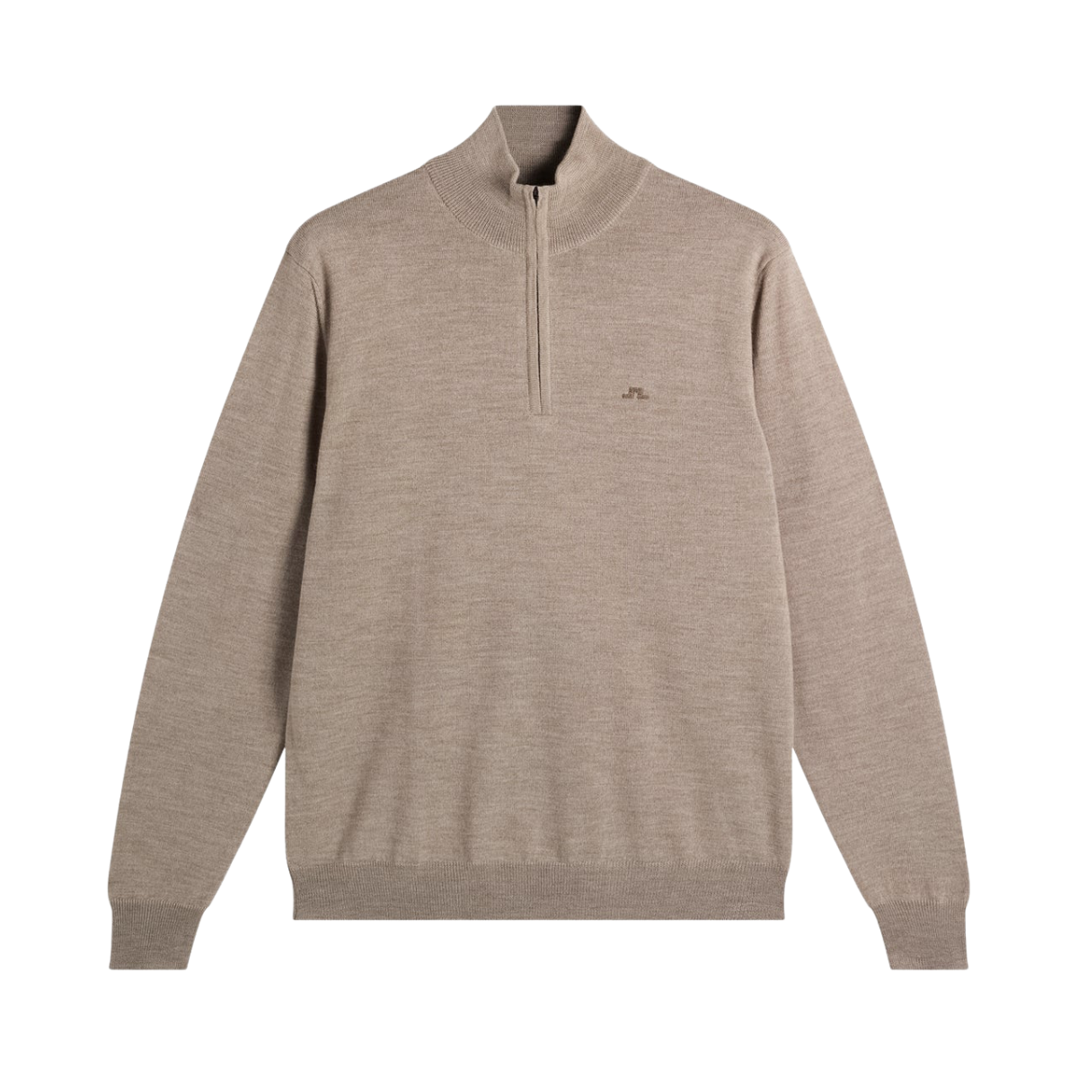 Kiyan Quarter Zip Sweater - Brindle Melange