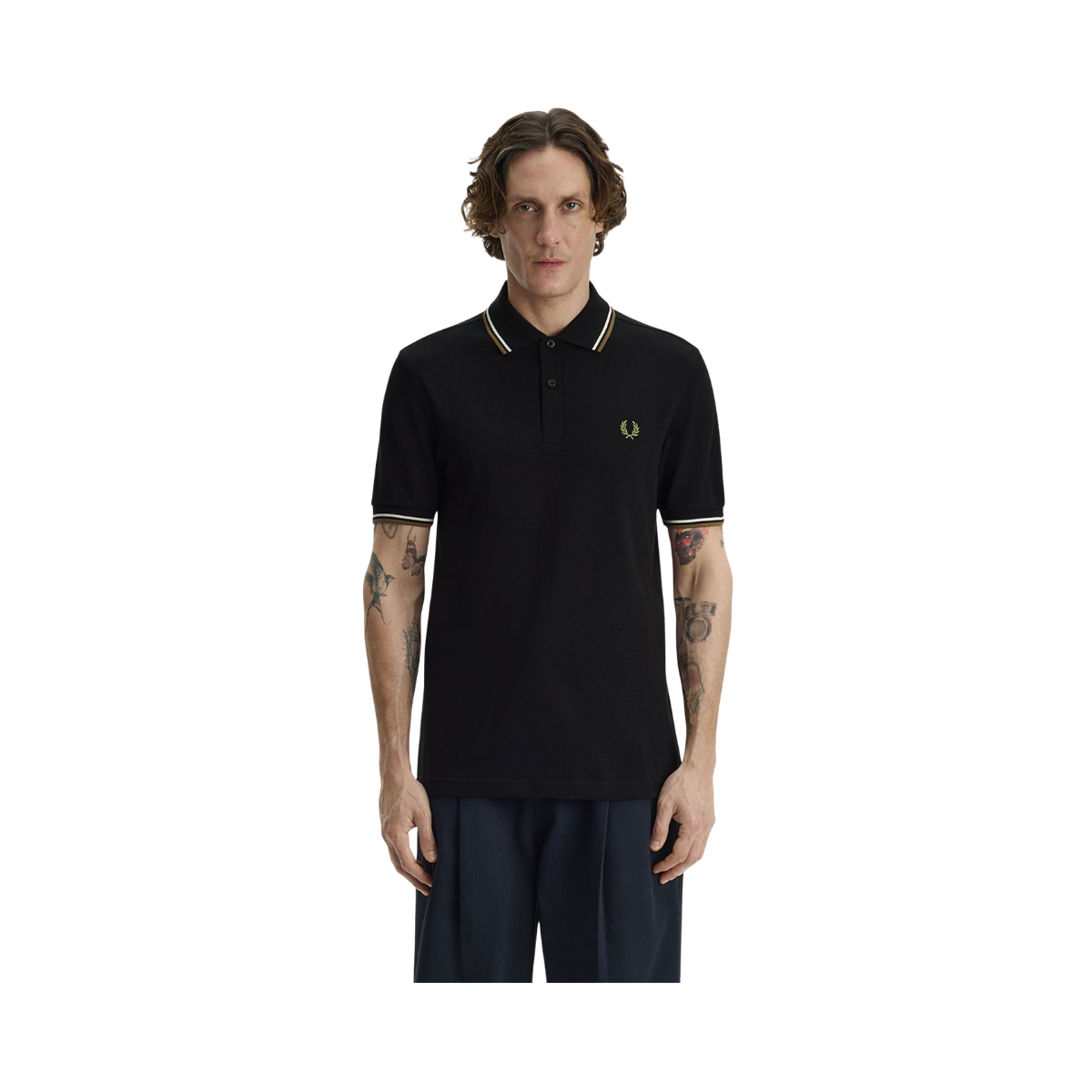 Twin Tipped FP Shirt - Black/Snowwhite/Bronze