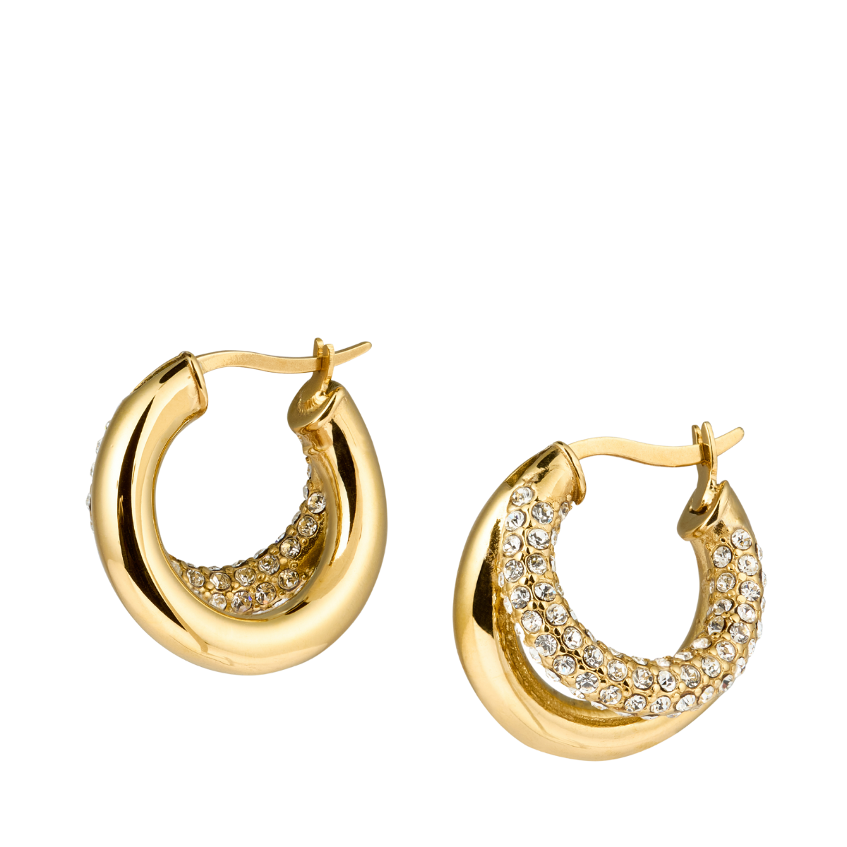 Raya Gold Hoops - gold