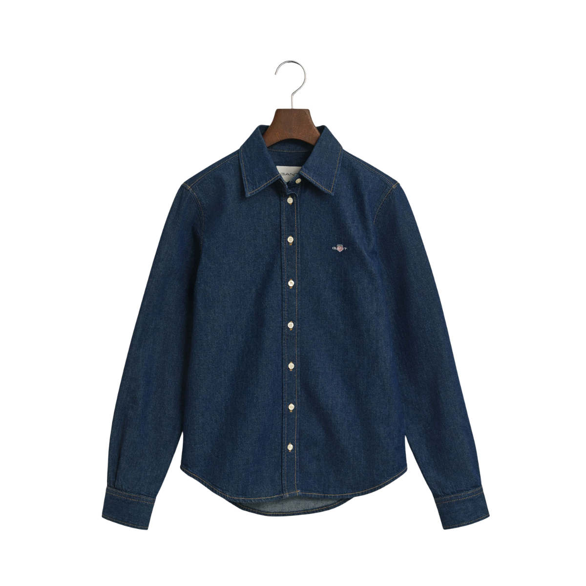 Reg Denim Shirt - Dark Blue