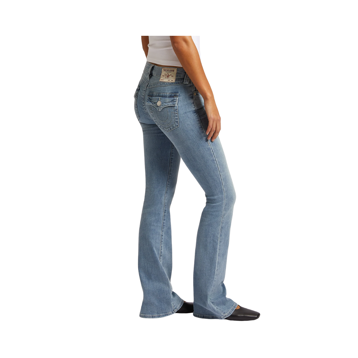 Becca Mid Rise Boot Cut - Blue