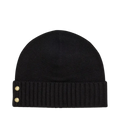 Crest Knit Hat - Black