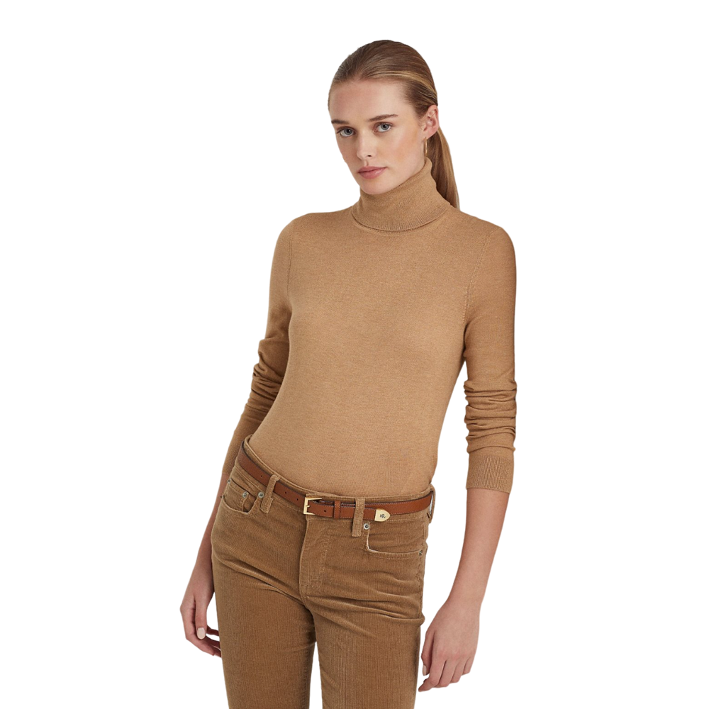 Zoe-Long Sleeve-Sweater - Beige