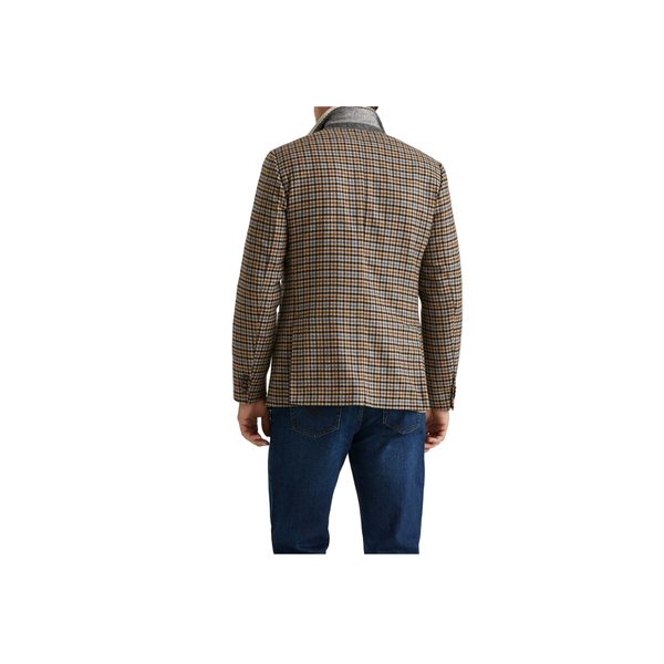 Archie Check Blazer - Beige