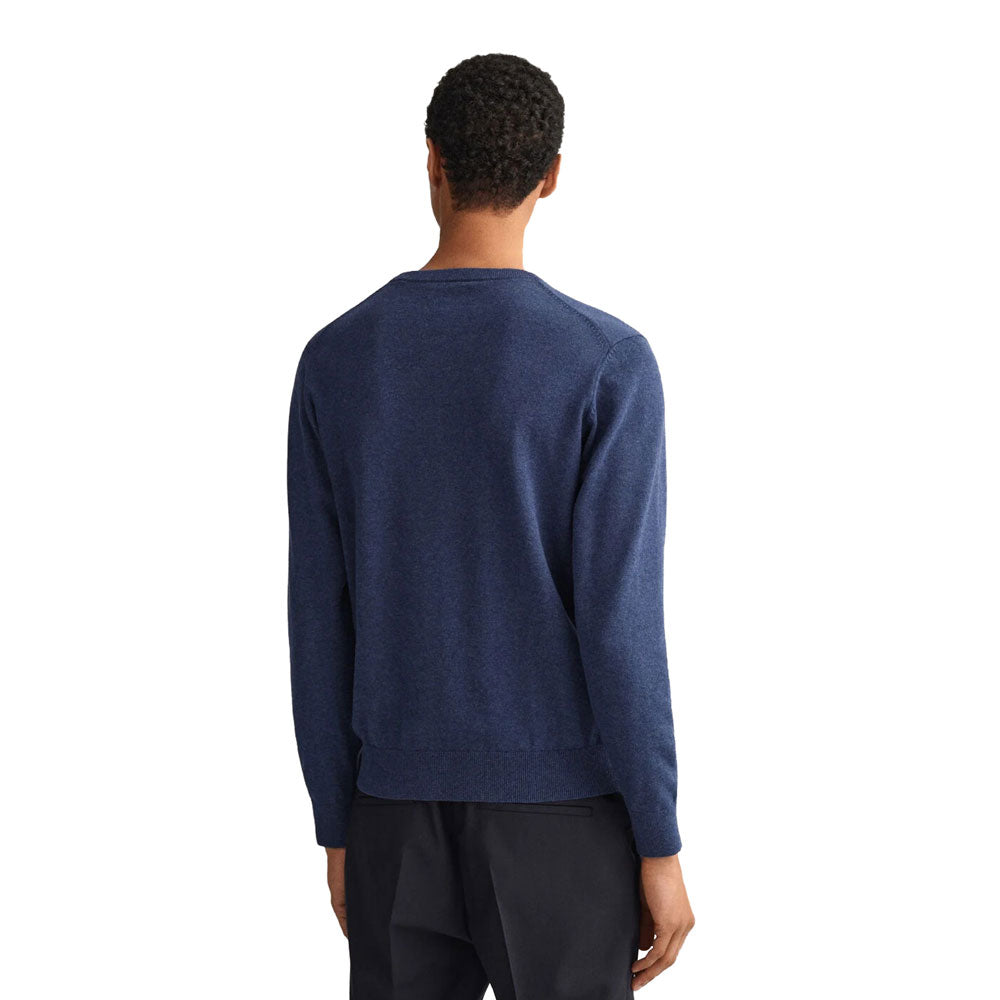 Classic Cotton  C-Neck - Blue