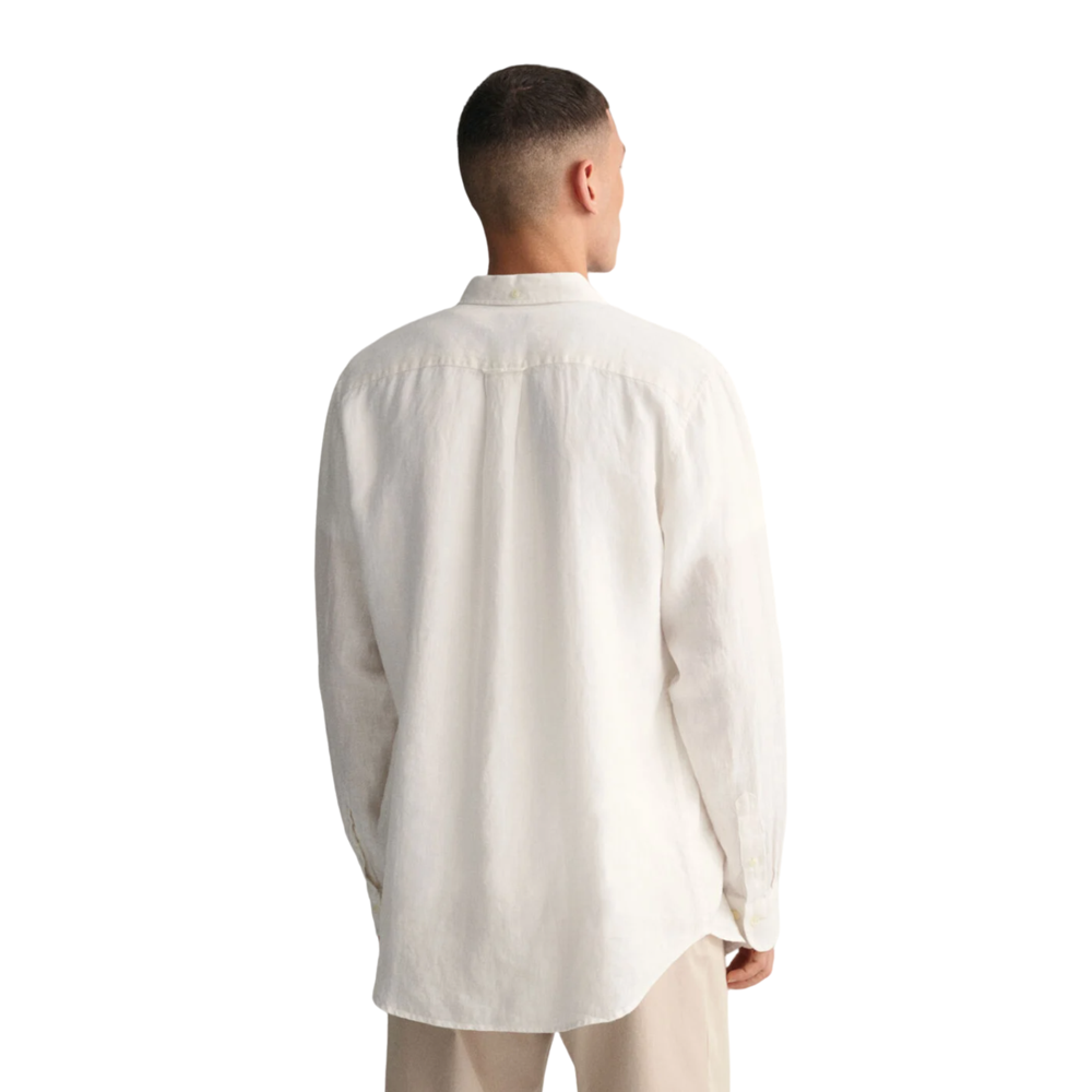 Reg Linen Shirt - White