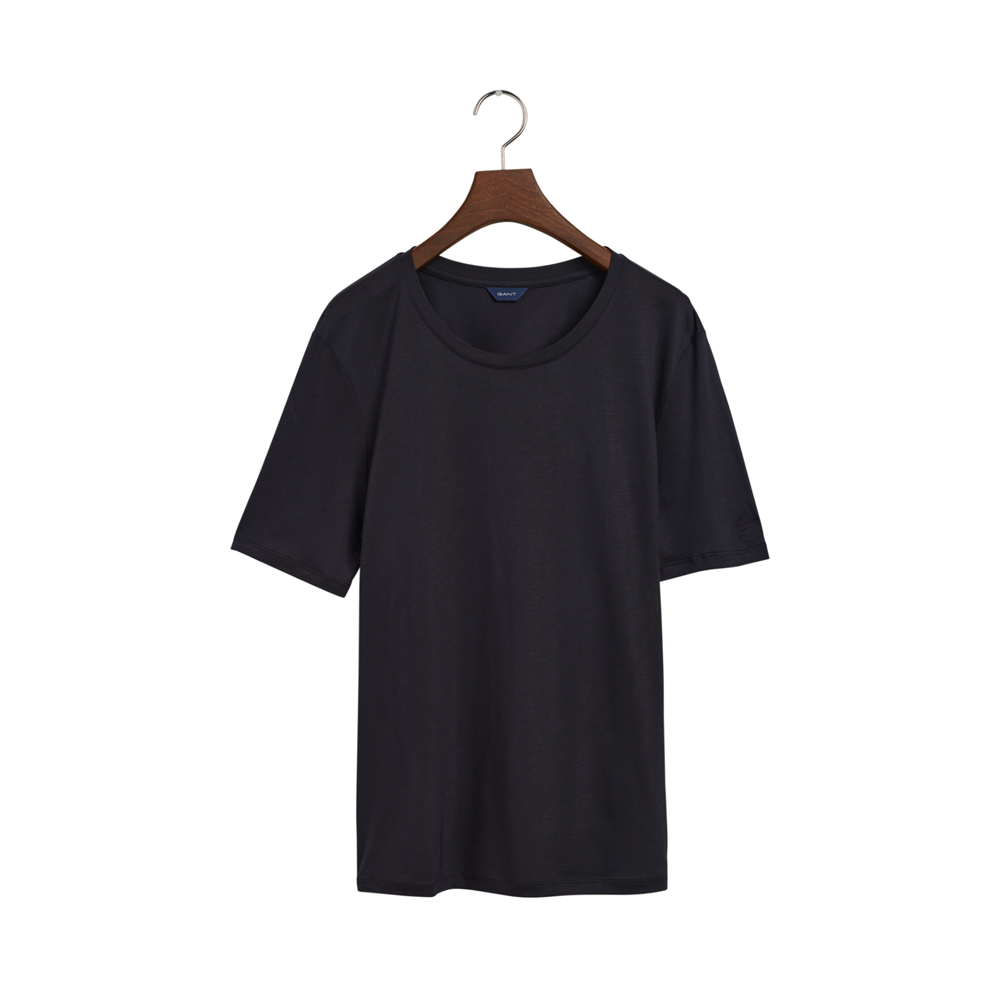 Drape Ss T-Shirt - Navy