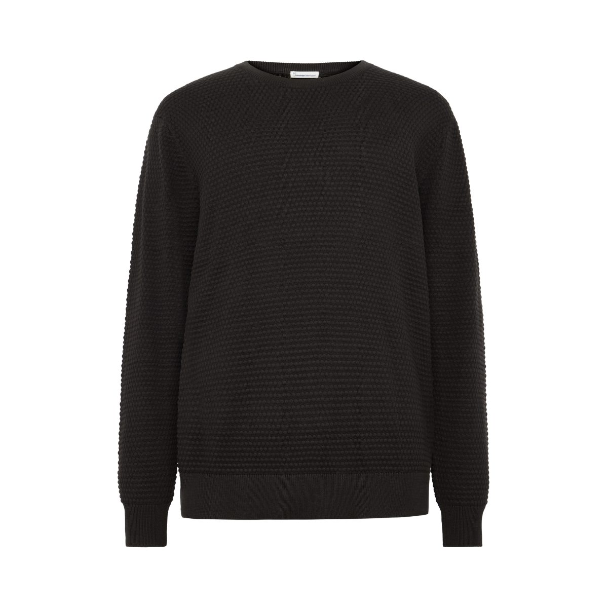 Bubble Knit Crew Neck - Chocolate Torte