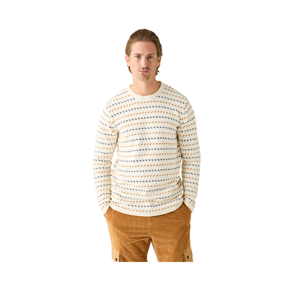 Jacquard Knit - Egret