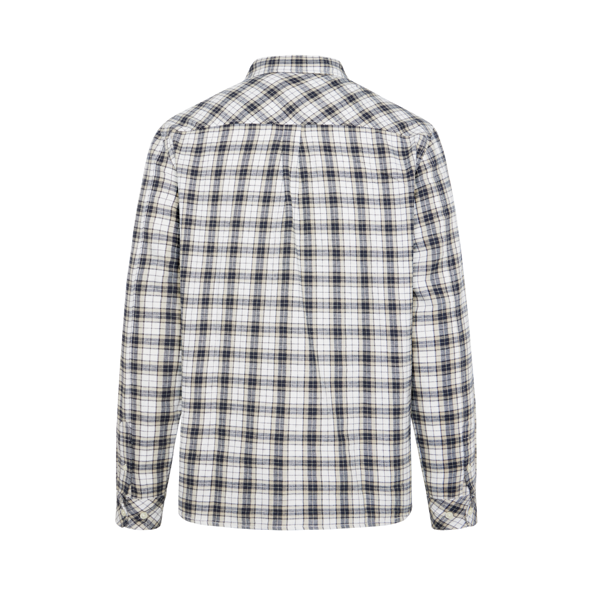 Checked Flannel Shirt - Blue check
