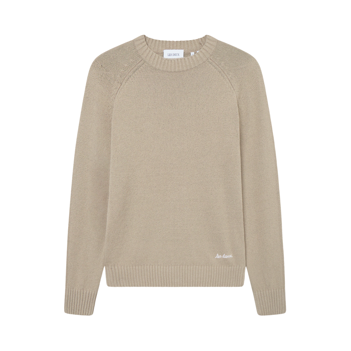 Brad Roundneck Knit - Dark Sand