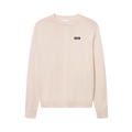 Gary Patch Crewneck Knit - Ivory