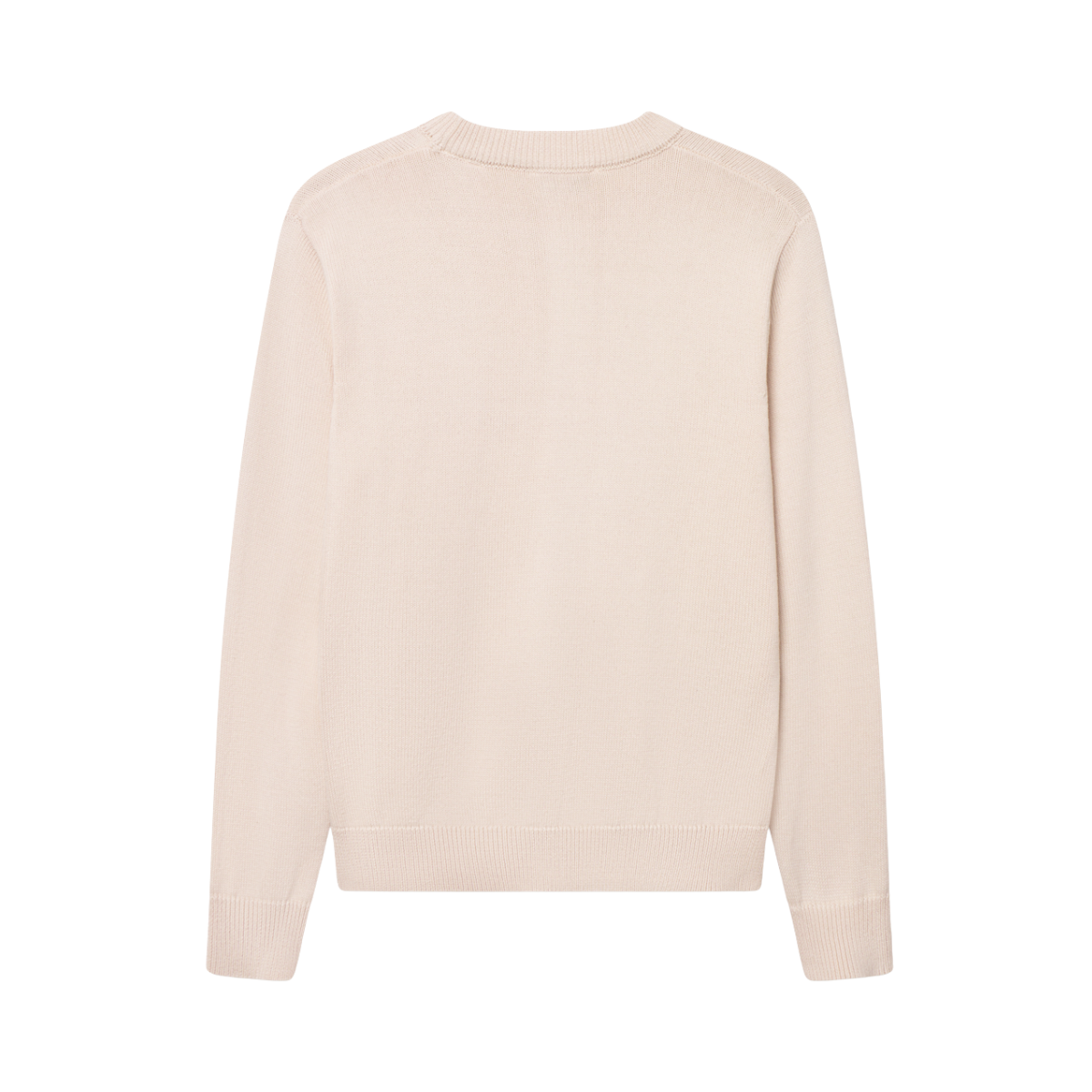 Gary Patch Crewneck Knit - Ivory