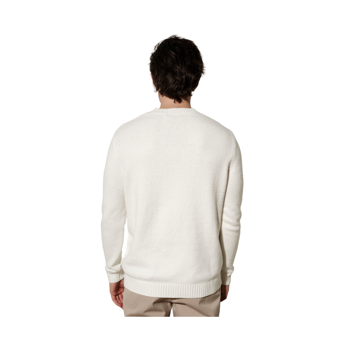 Marcello O-Neck Knit - OFFWHITE