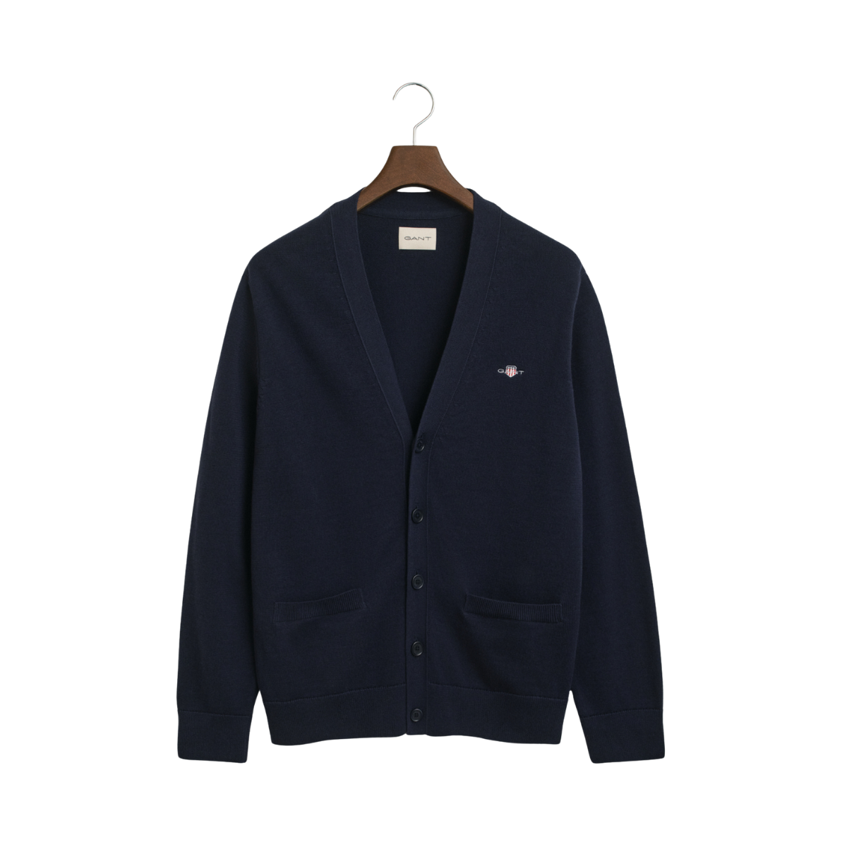Casual Cotton Cardigan - 433 Evening Blue