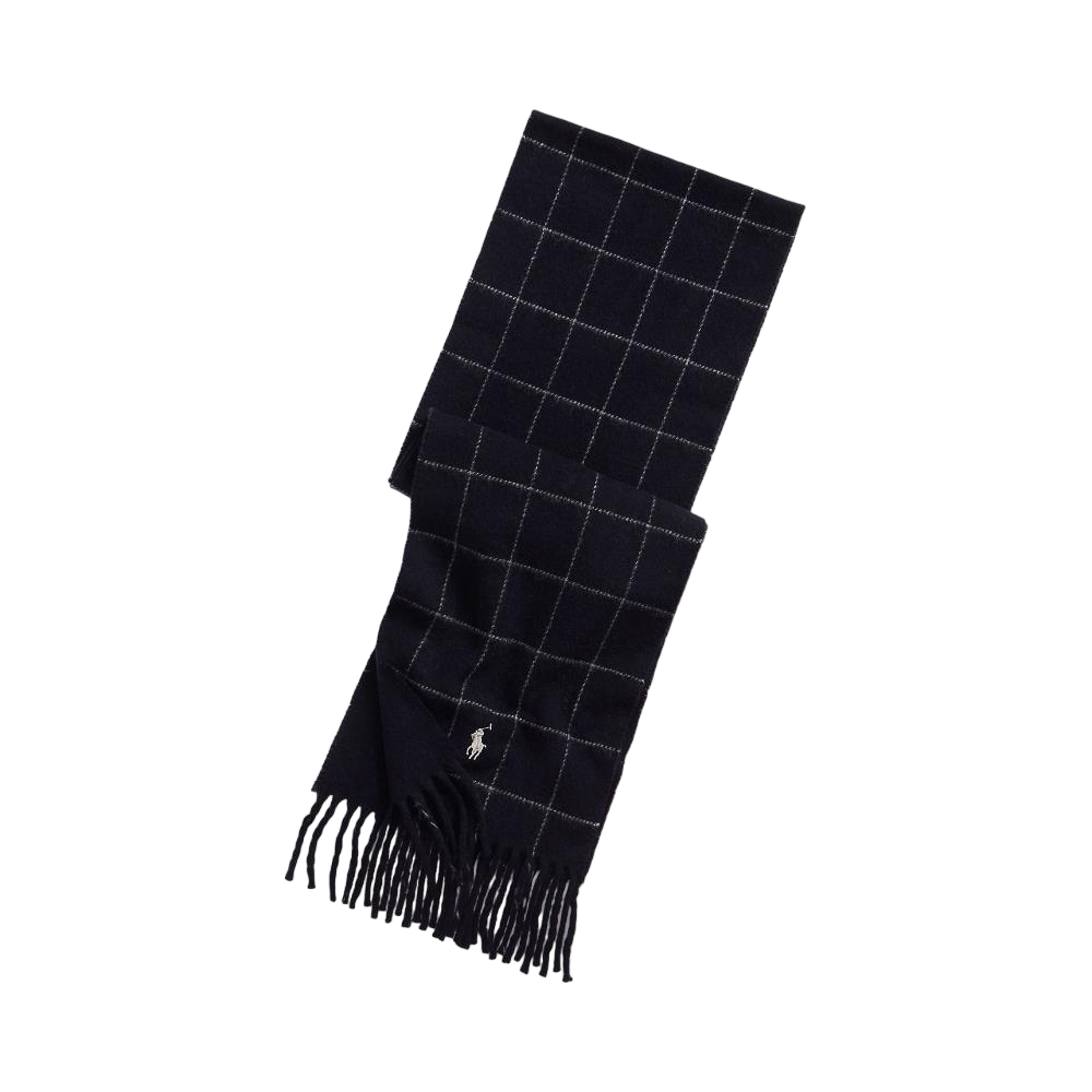 Reversible Scarf Oblong - Navy