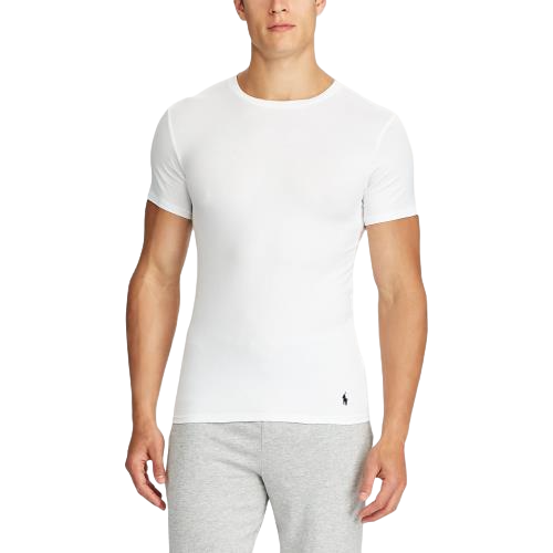 Classic Crewneck Undershirt 2-Pack - White