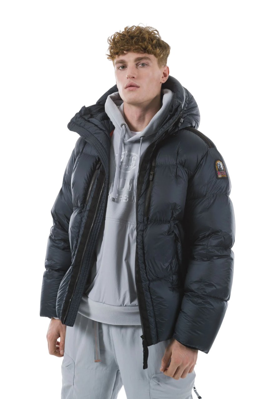 Diran Hooded Down Jacket - Blue