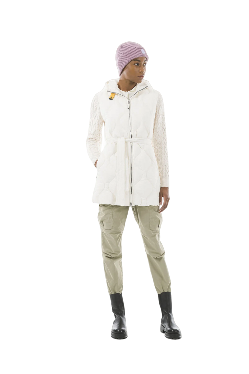 Lady Hooded Jacket - White