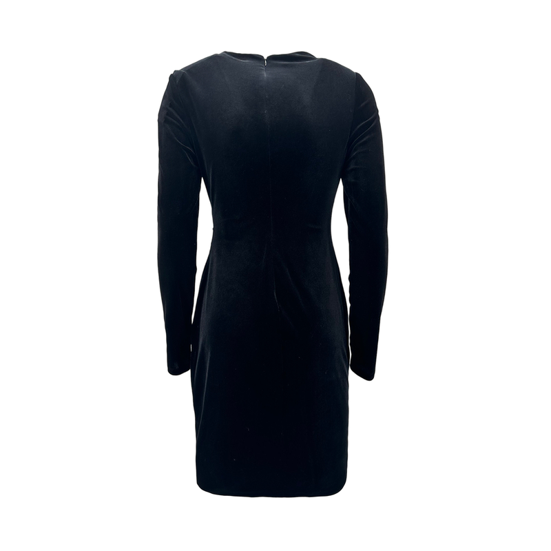 Maitlon Long Sleeve Cocktail Dress - Black