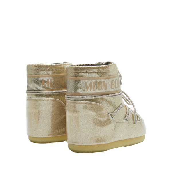 Icon Low Glance Boots - Gold