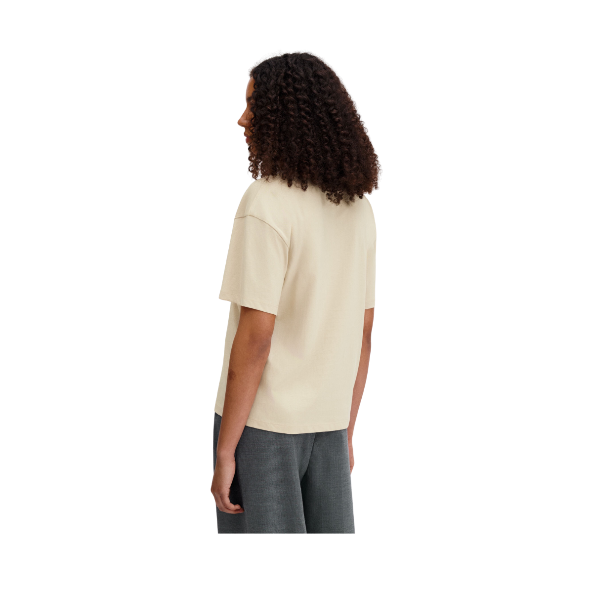 Loose Fit Tee - Pearl Beige