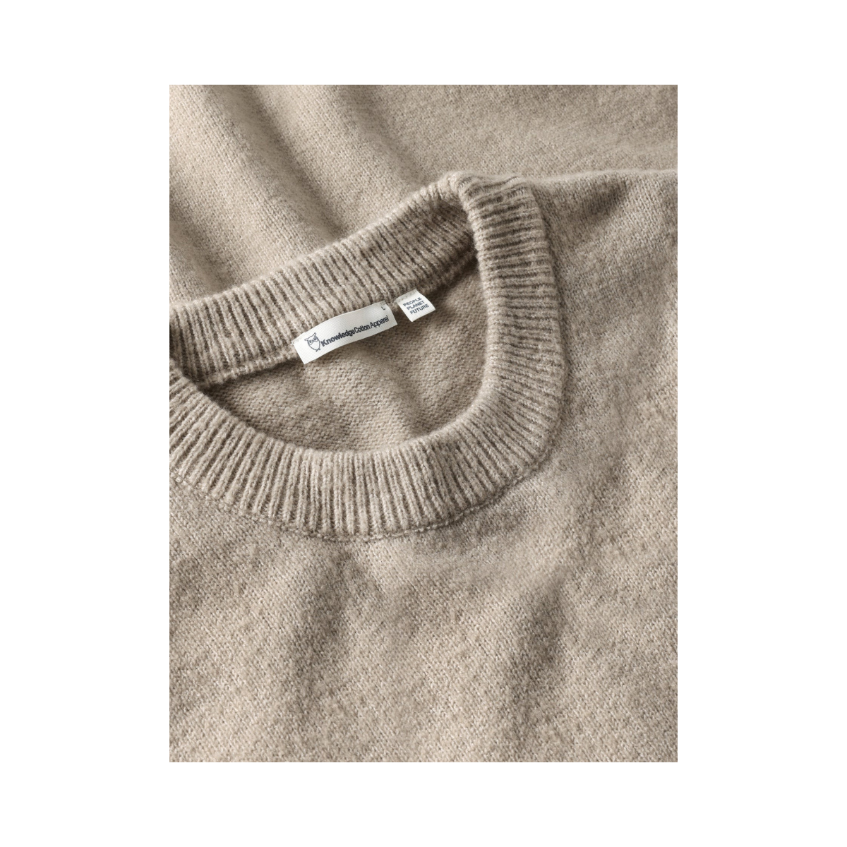 Soufflé Yarn Sweater - Light feather gray