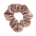 Velvet Scrunchie - Warm Taupe