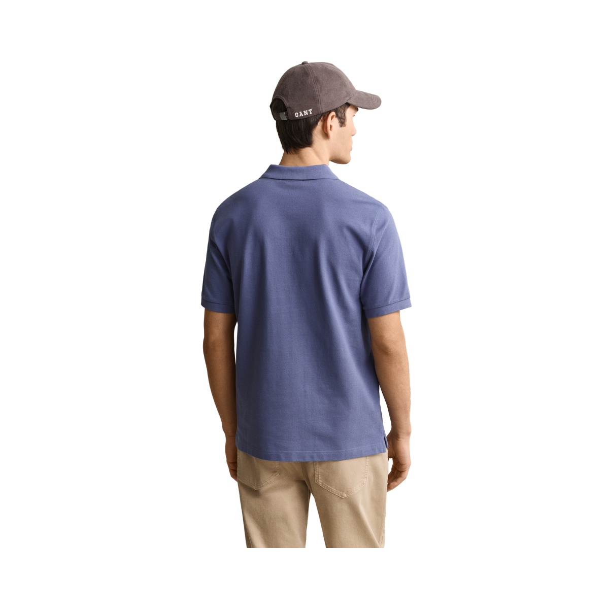 Shield SS Pique Polo - Blue Horizon