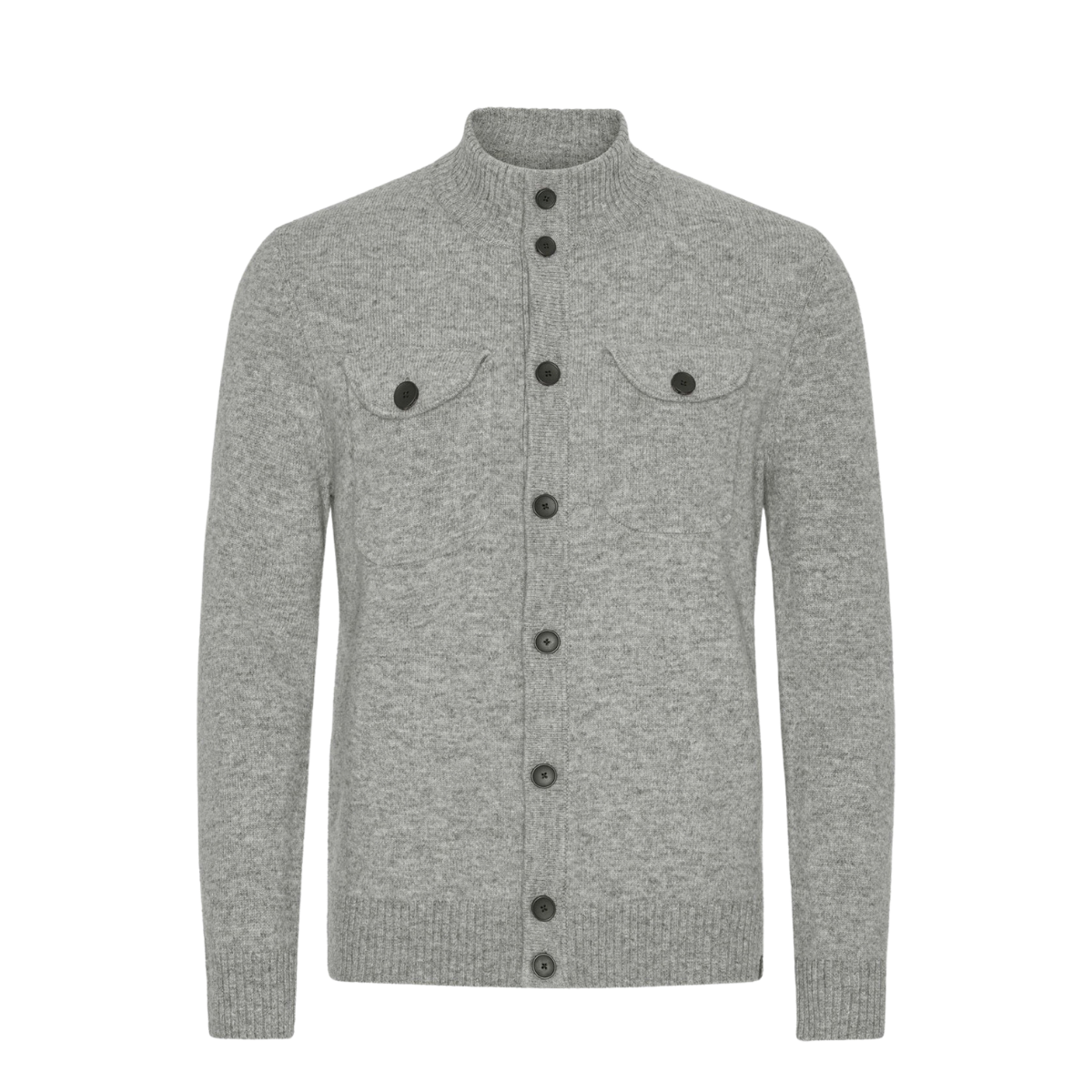 Pocket Cardigan - Light Grey