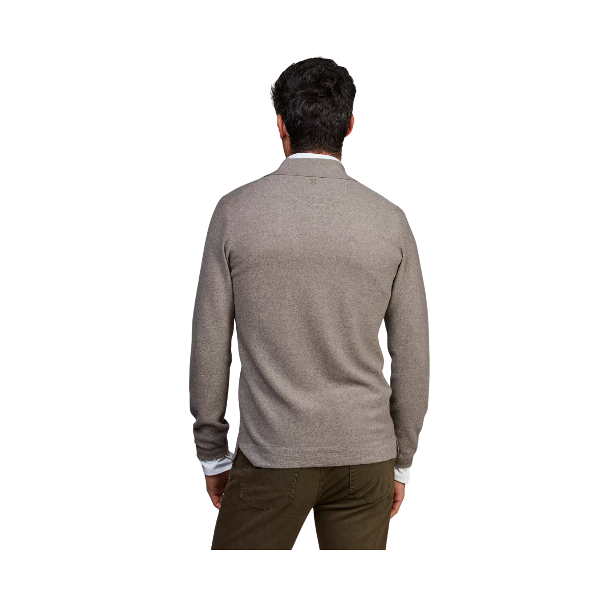 Merino Structure Polo - Mole